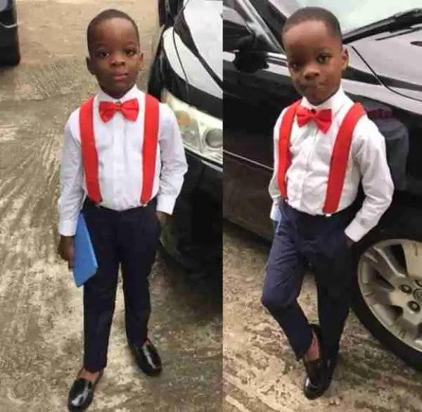 Adorable Portrait Of Wizkid’s First Son